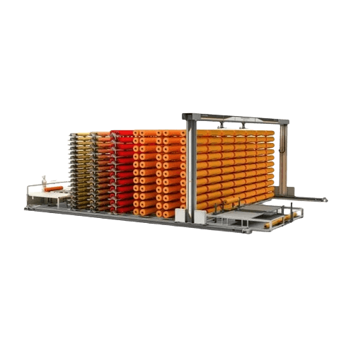 RLS, système de stockage des rouleaux de tissu