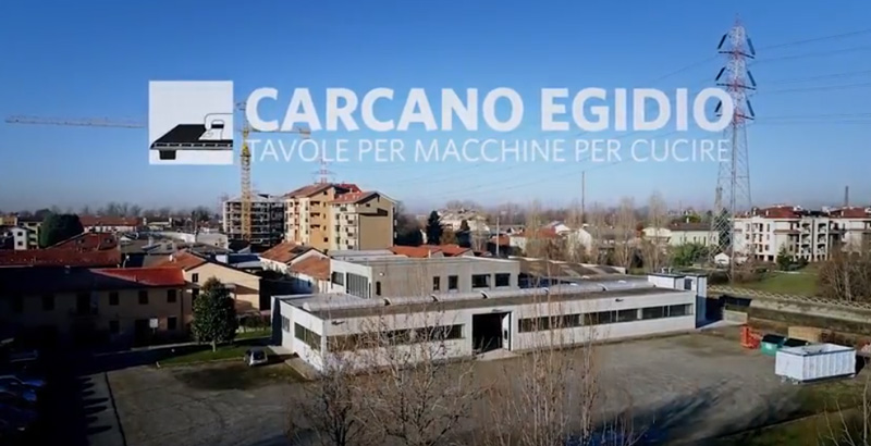 Bâtiment du siège et de l'usine CARCANO EGIDIO à Paderno Dugnano, Milan