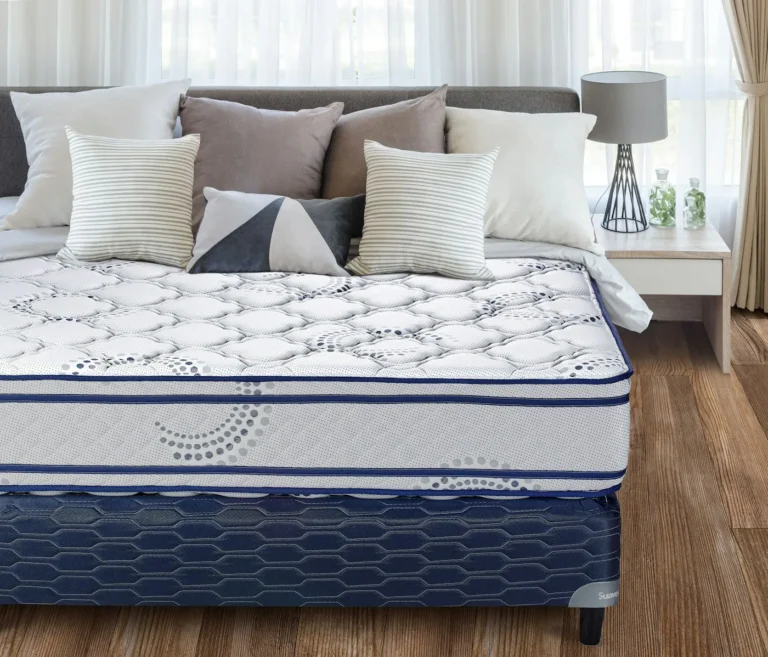 Matelas matelassé avec bordure ganse